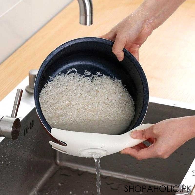 Creative Rice Sieve Plastic Colander Strainer