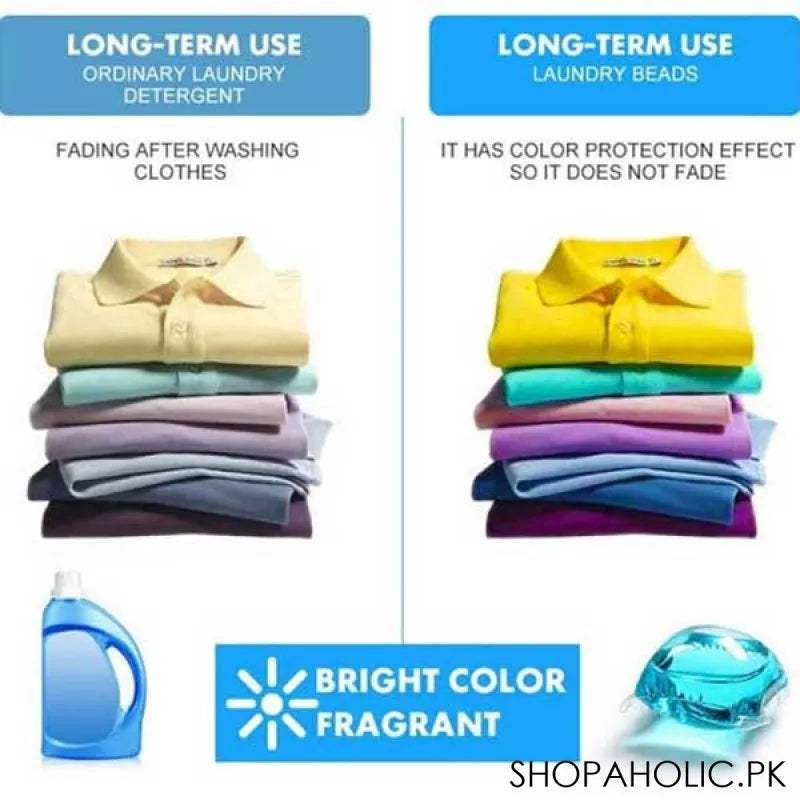 Buy (Set of 10) Laundry Gel Bead Washing Capsules in Pakistan