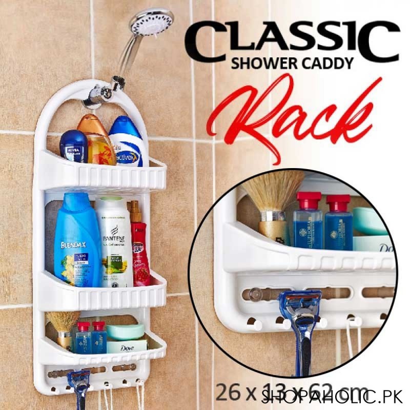 Classic Shower Caddy Rack