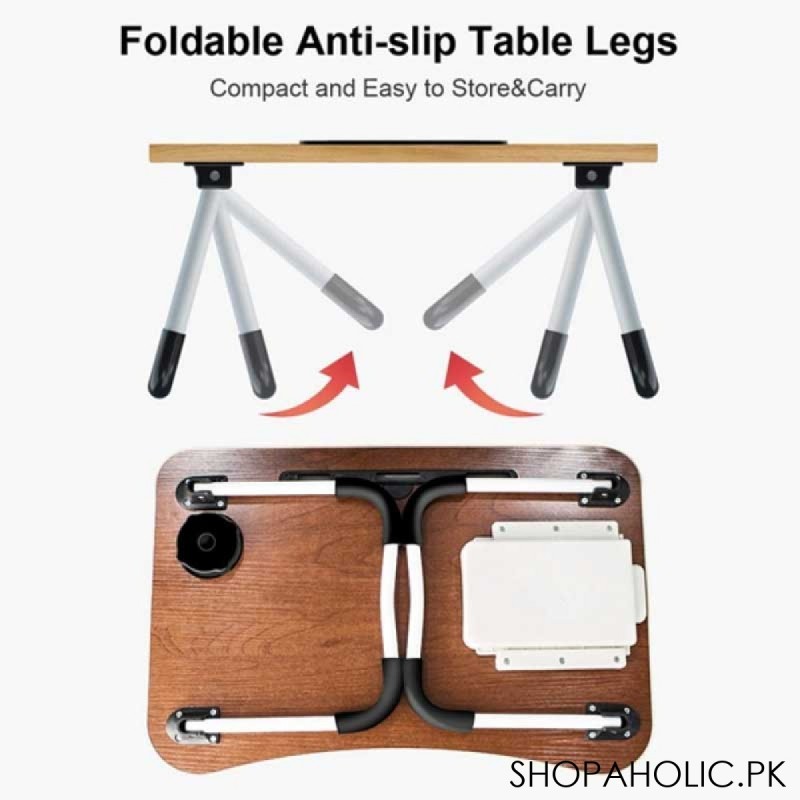 Multifunctional Smart Foldable Laptop Table