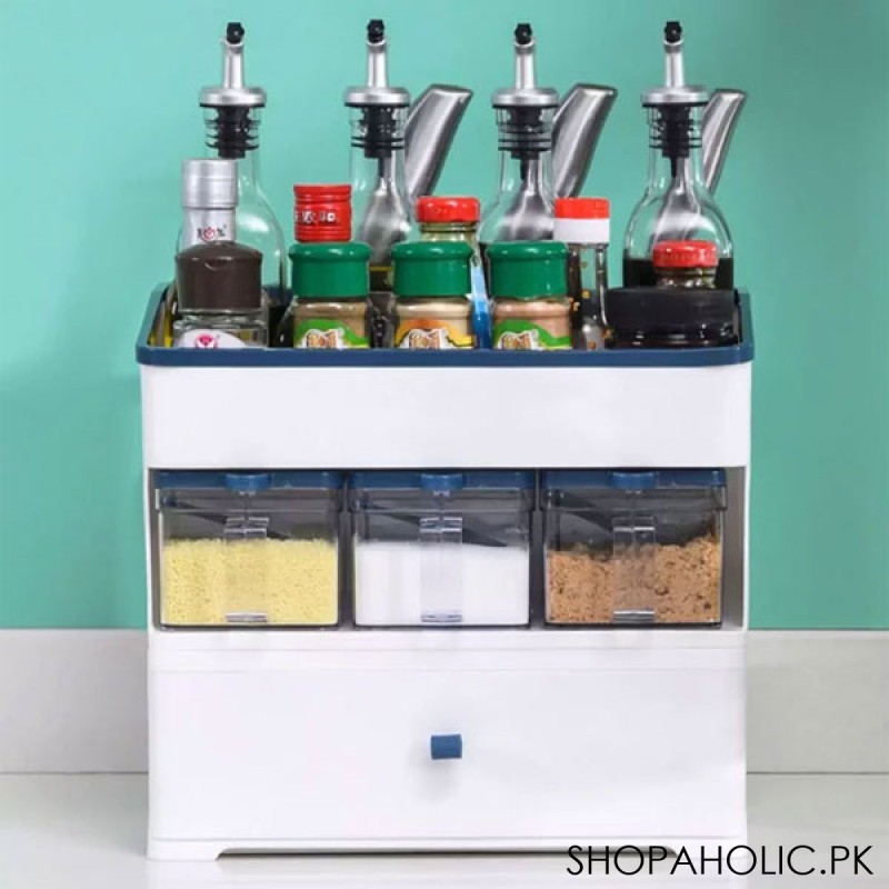 Multi-functional Spice and Kitchen Organizer Storage Box