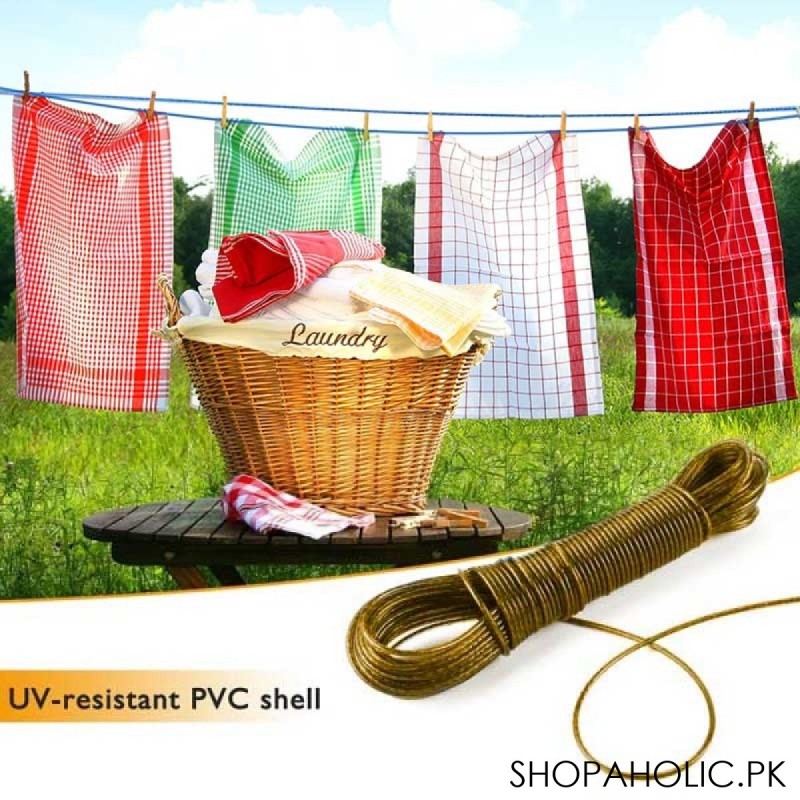 20m Extra Strong PVC Coated Clothesline