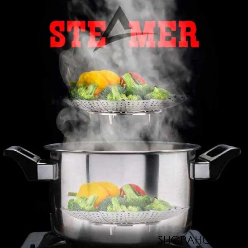 Buy Collapsible Stainless Steel Steamer Price in Pakistan