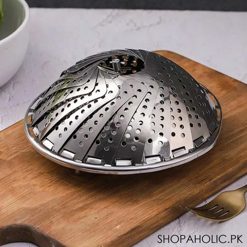 Buy Collapsible Stainless Steel Steamer Price in Pakistan