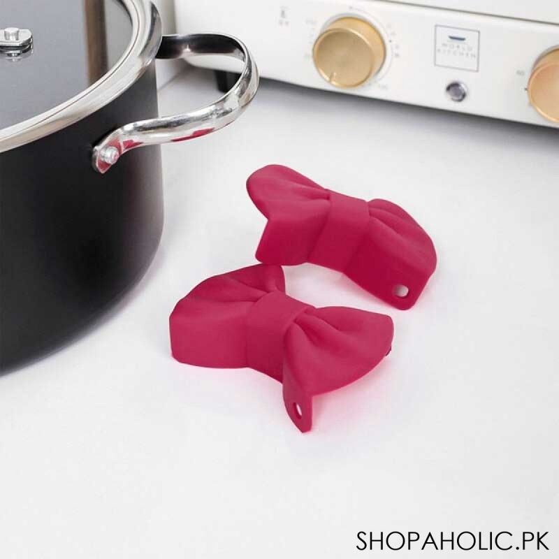 Silicone Bow Pot Holder (Pair)
