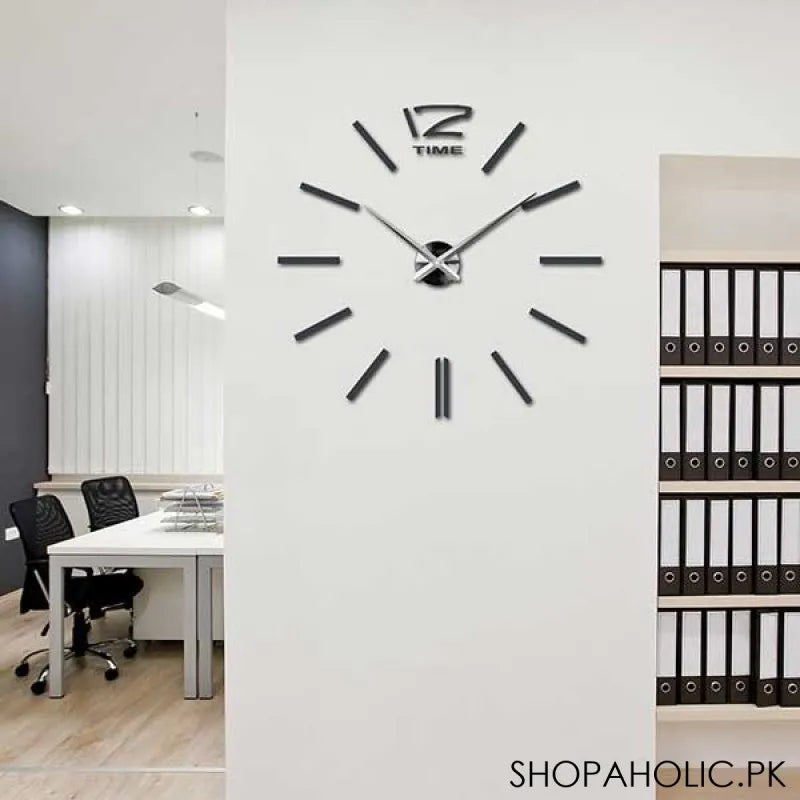 Buy DIY 3D Wall Clock at the Best Price in Pakistan