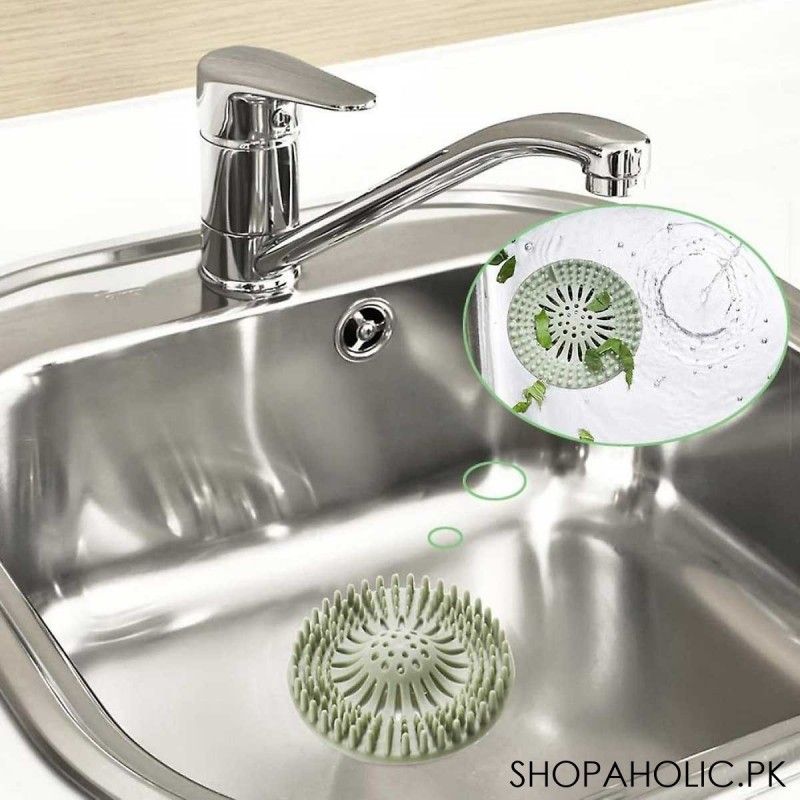Silicone Mesh Kitchen Drain Sink Strainer Filter