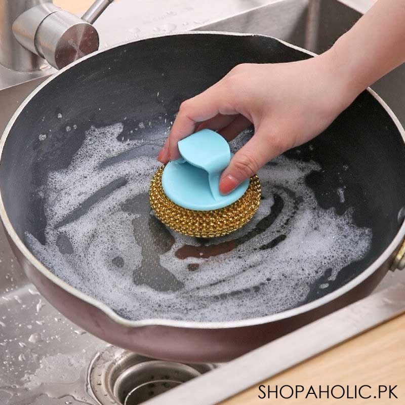Handy Dishwashing Pot Cleaner Scrubber