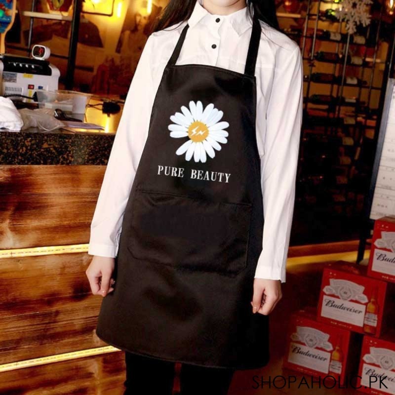 Pure Beauty Waterproof Apron For Kitchen Cooking