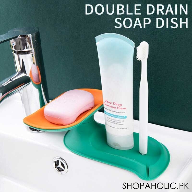 360 Rotating Double Layer Soap Holder