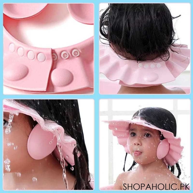 Baby Shower Cap with Ear Protection