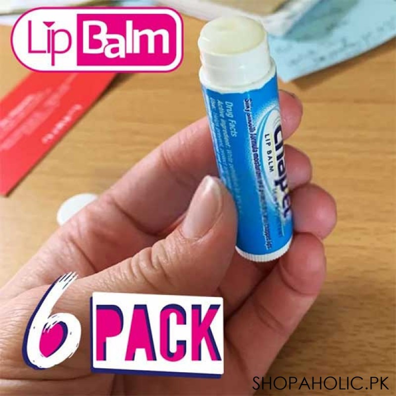 (Pack Of 6) Chapstick Lip Balm