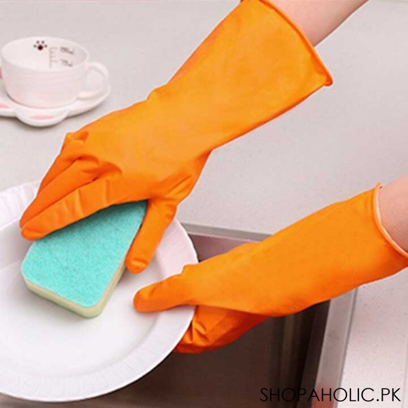 Dolphin Latex Household Gloves - Pair