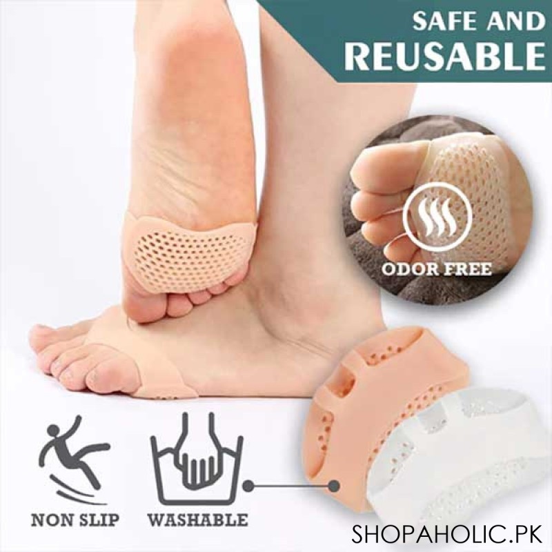 Comfortable Silicone Toe Finger Pads (Pair)