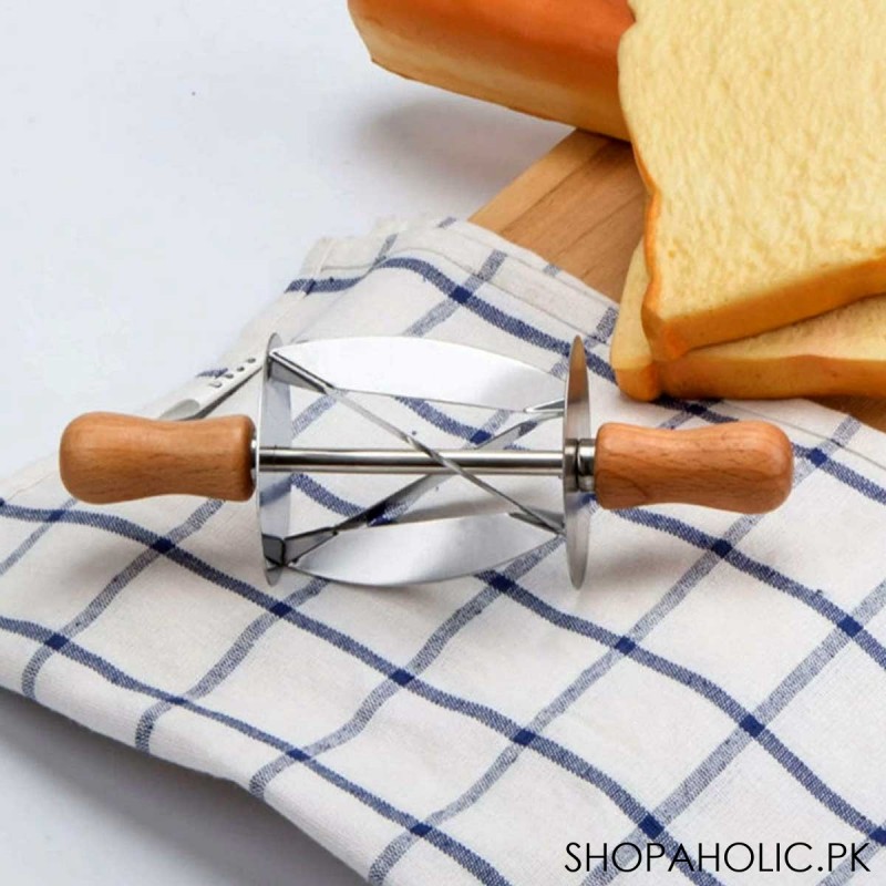 Stainless Steel Rolling Croissant Cutter