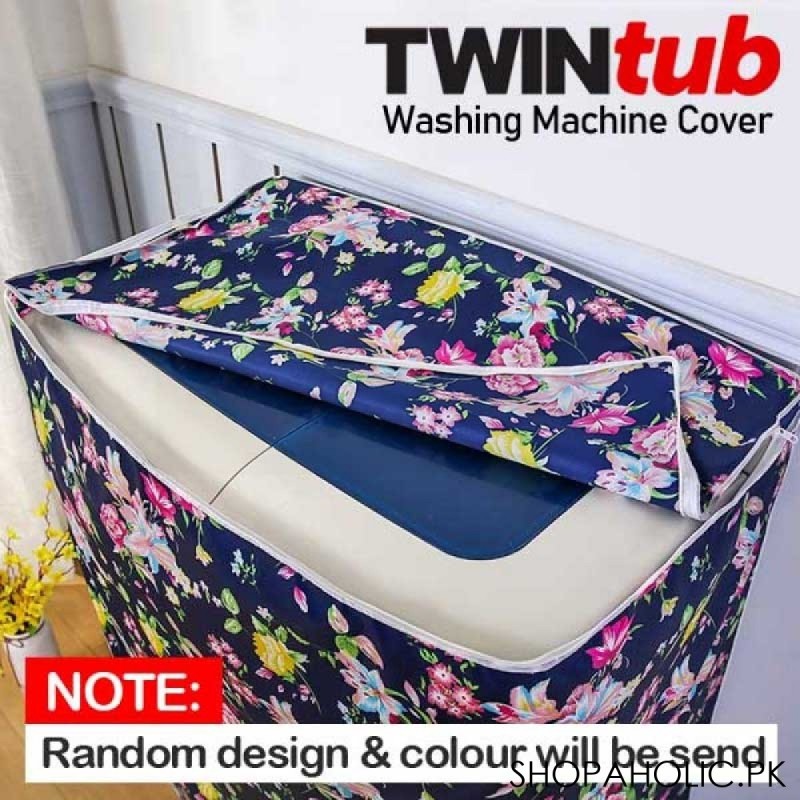 Twin Tub Washing Machine Cover (75 X 46 X 89 Cm)
