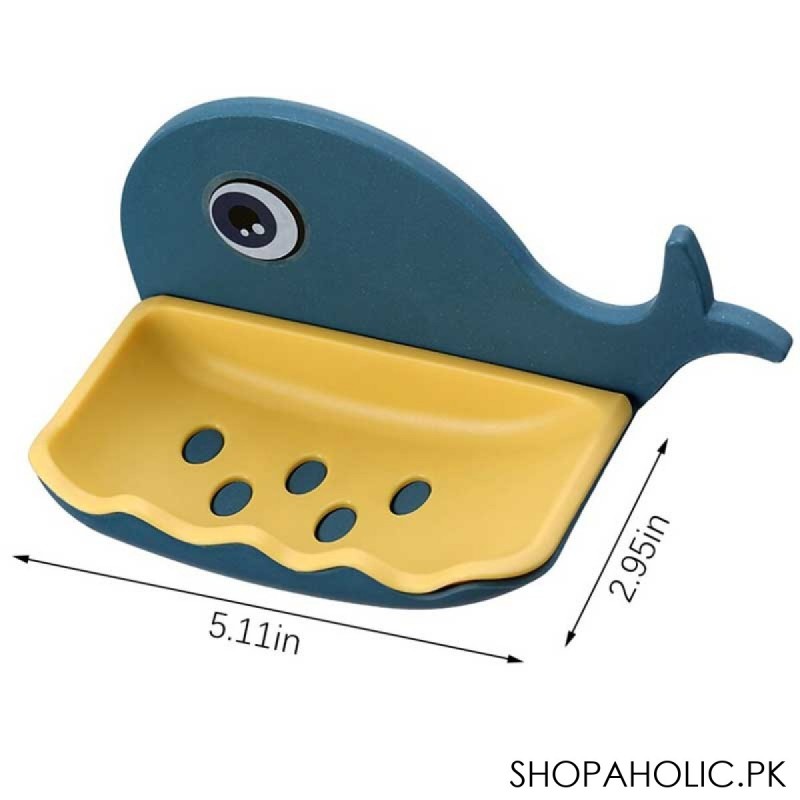 Whale Wall-Mounted Soap Holder