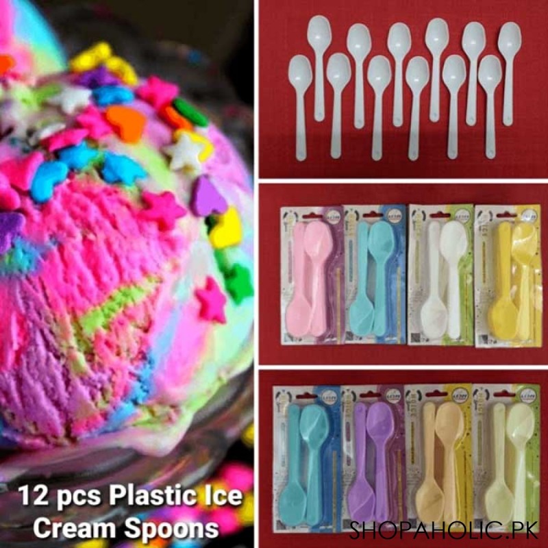 (Set Of 12) Ice Cream Spoons