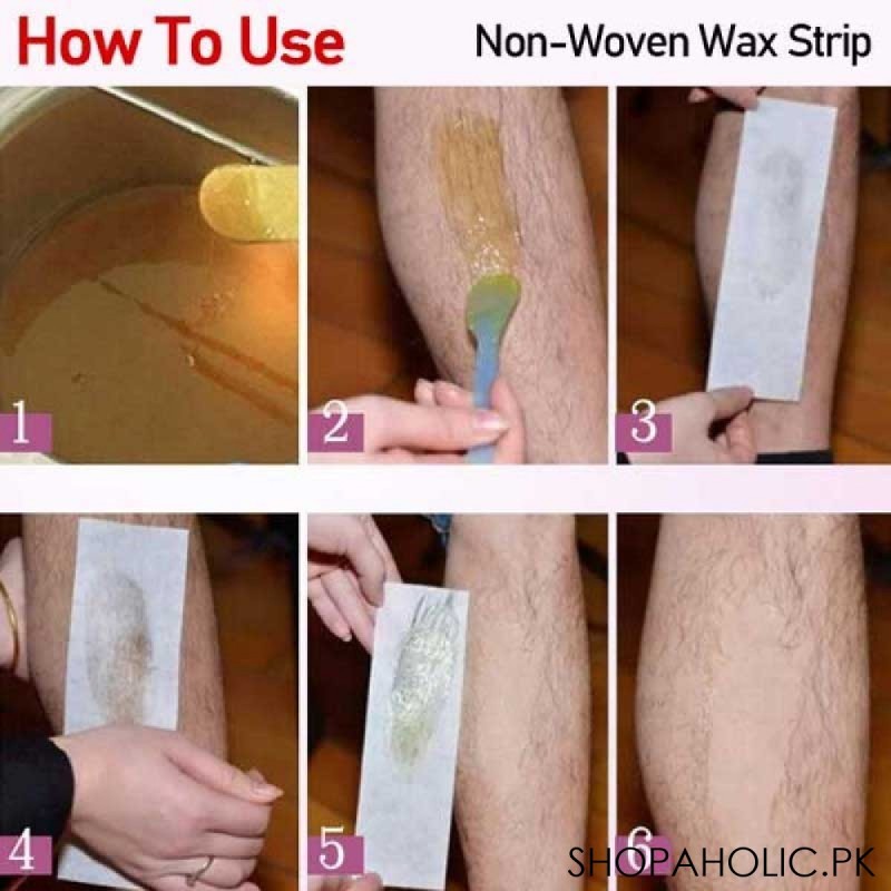 (40 Pcs) Wax Strips for Hair Removal