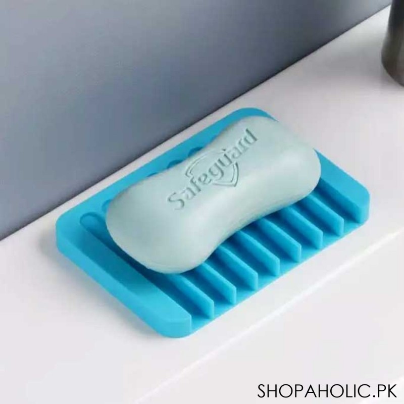 Silicone Drying Mat Dish Soap Holder Tray