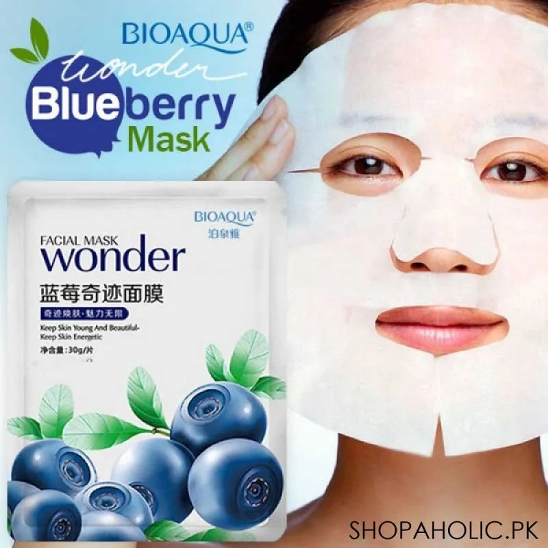 Buy Bioaqua Blueberry Wonder Facial Mask Price in Pakistan
