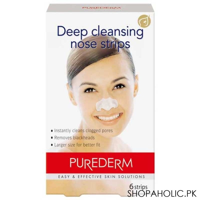 (Set of 6) Purederm Deep Cleansing Nose Pore Strip