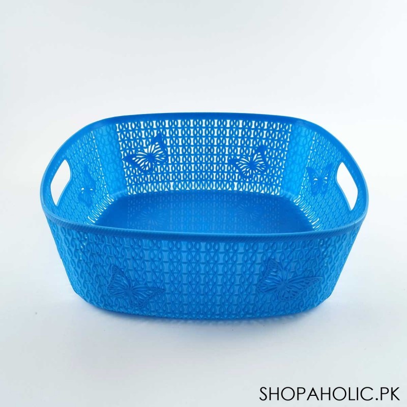 Multipurpose Plastic Storage Basket - Square