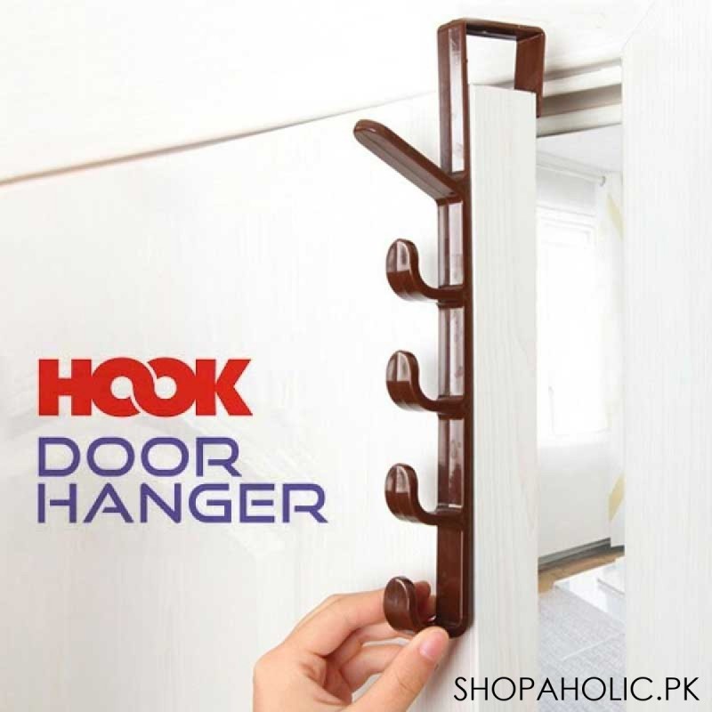 Vertical Hook Over the Door Organizer Holder with 5 Level