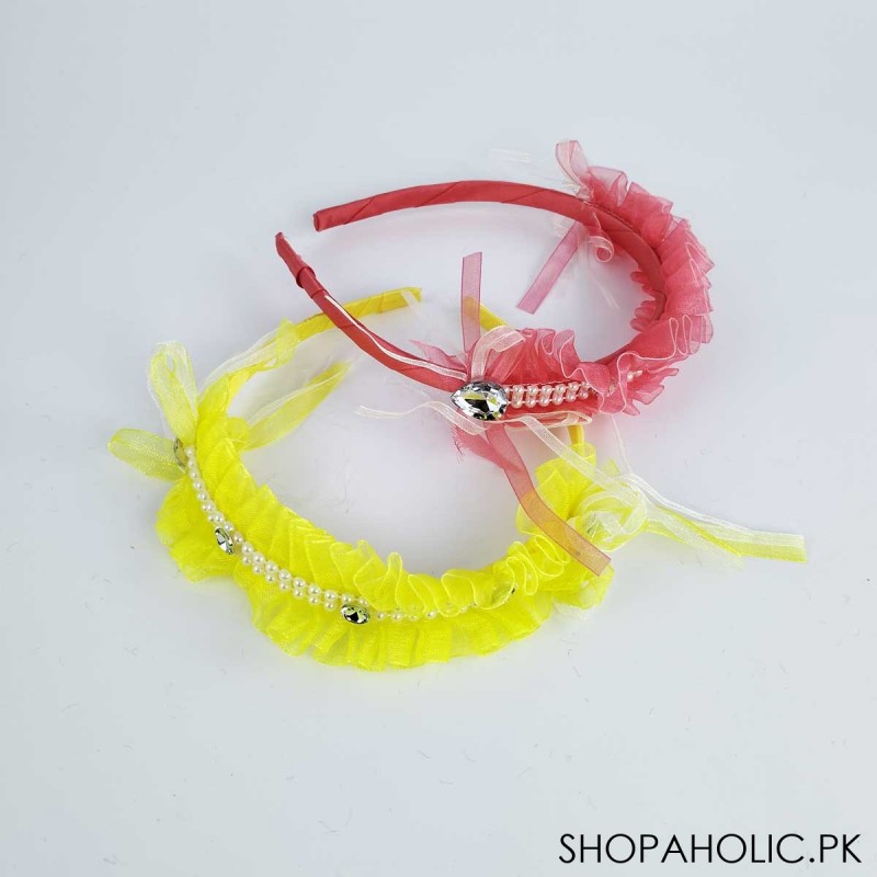 (Pack of 2) Party Hairband for Little Girls
