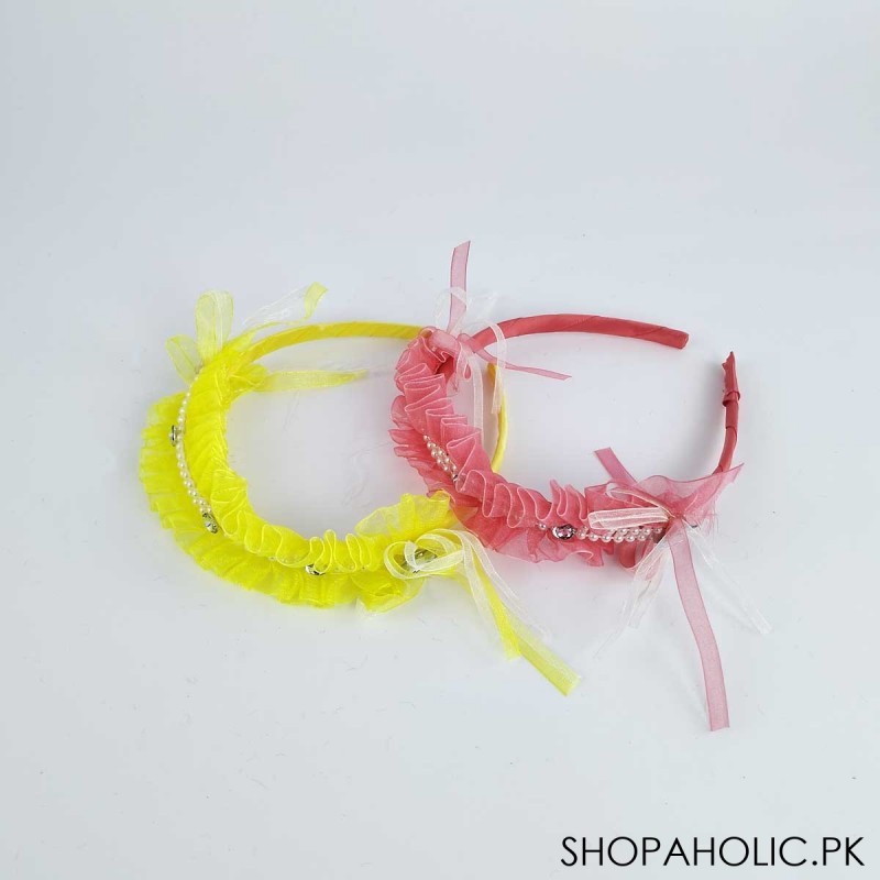 (Pack of 2) Party Hairband for Little Girls