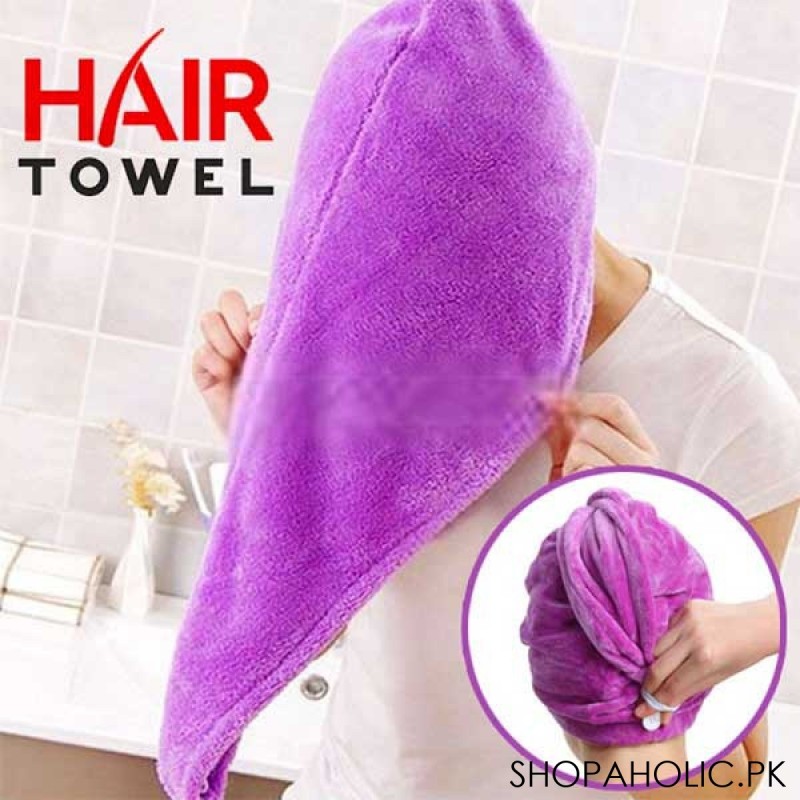 Buy Microfiber Hair Cap Towel at the Best Price in Pakistan