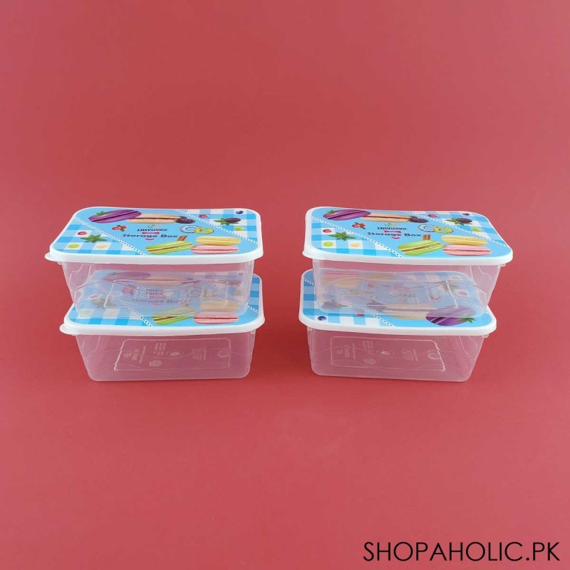 Pack of 4 Easyware Storage Box