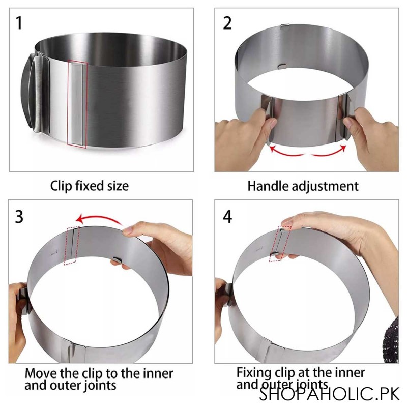 MT Adjustable Cake Mold Ring