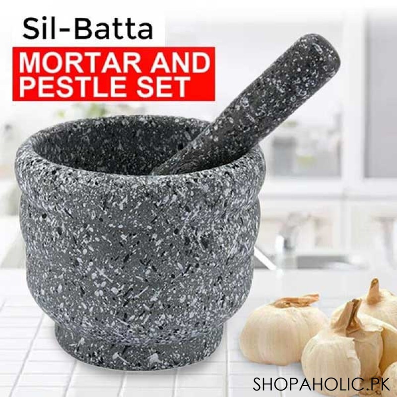 Sil Batta Mortar and Pestle Set