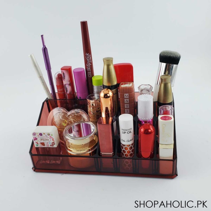 Acrylic Lipstick and Cosmetic Organizer