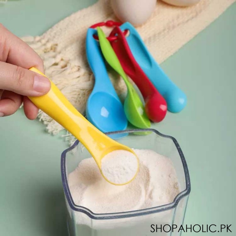 (Set of 5) Plastic Measuring Spoons