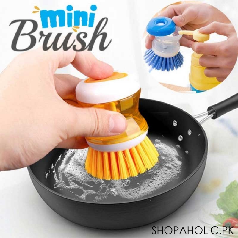 Self Dispensing Cleaning Mini Brush