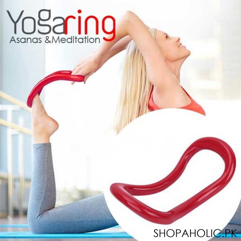 Yoga Ring for Toning Thighs, Abs Legs, Gymnastics Exercise Workout, Flexibility Posture-Workout