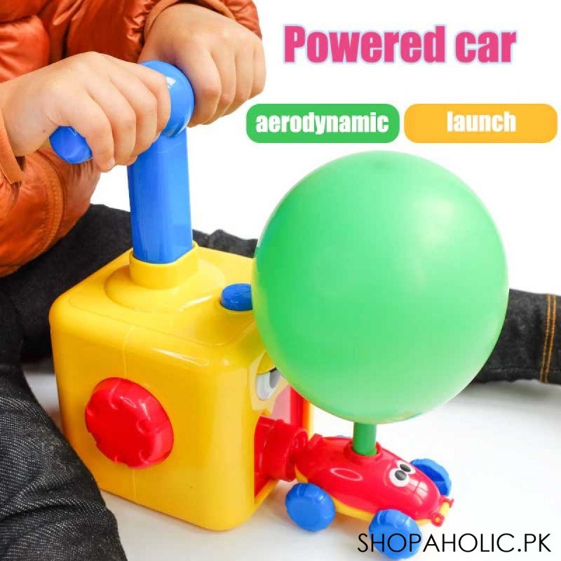 Power Balloon Car Toy for Children Gift