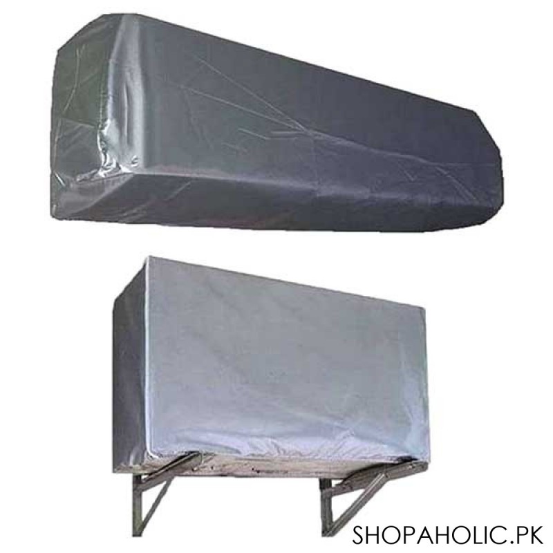 1 Ton Indoor and Outdoor Unit A/C Cover - Silver