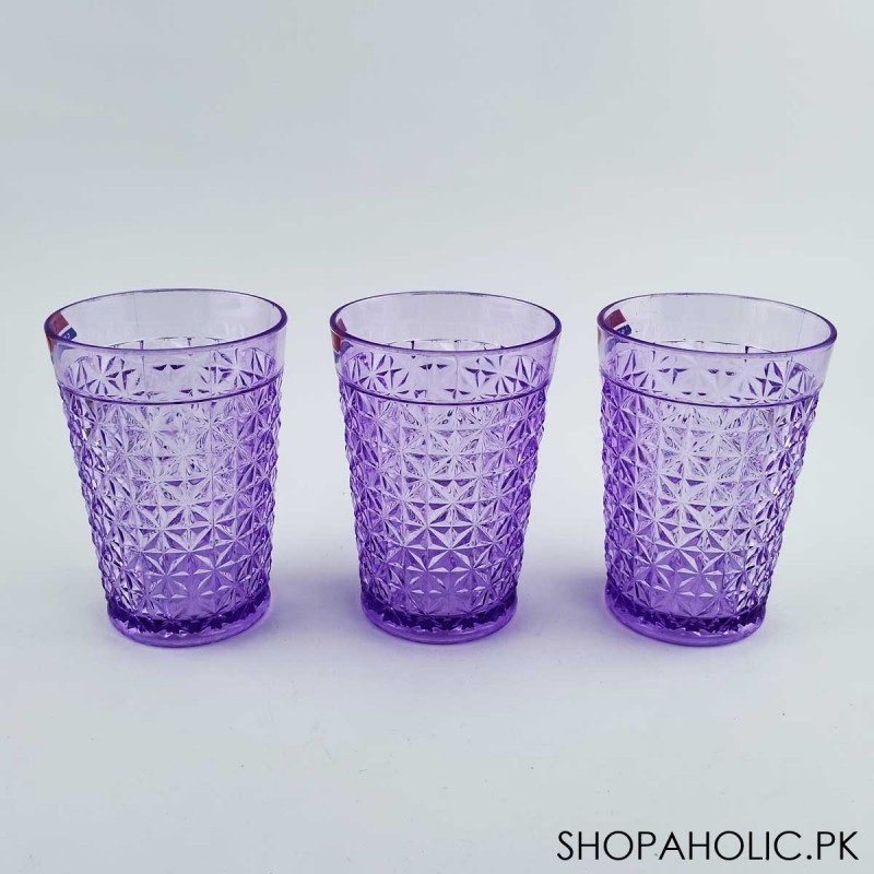 (Pack of 3) Crystal Glass