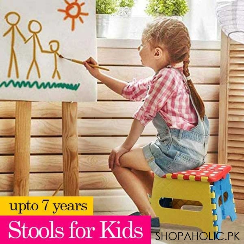 Foldable Folding Step Stool for Kids (Upto 7 Years)