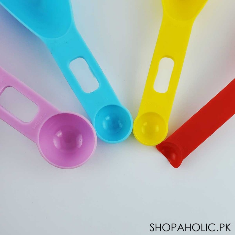 (Set of 4) Colorful 2 In 1 Measuring Scoop and Spoon
