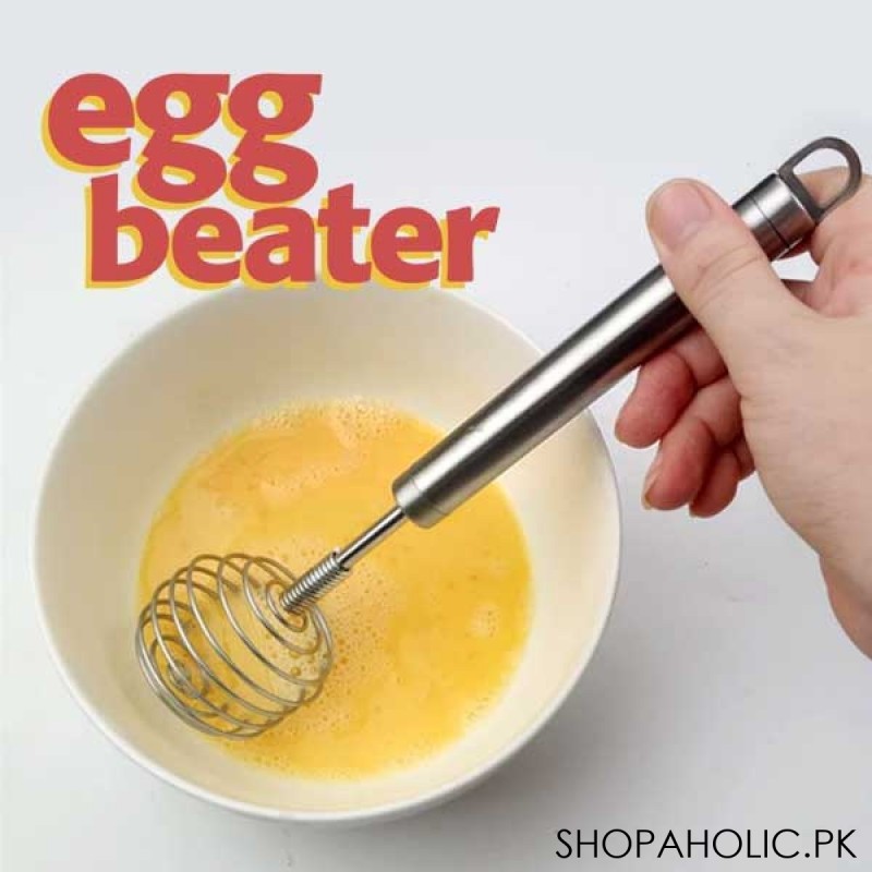 Stainless Steel Manual Egg Beater