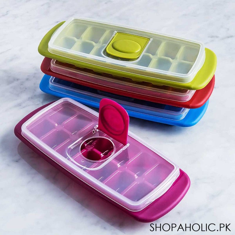 Flip-it 14 Grid Ice Cube Tray with Lid