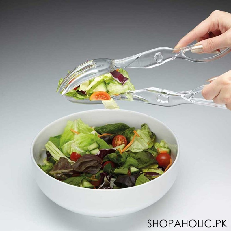 Acrylic Salad Scissor Tong