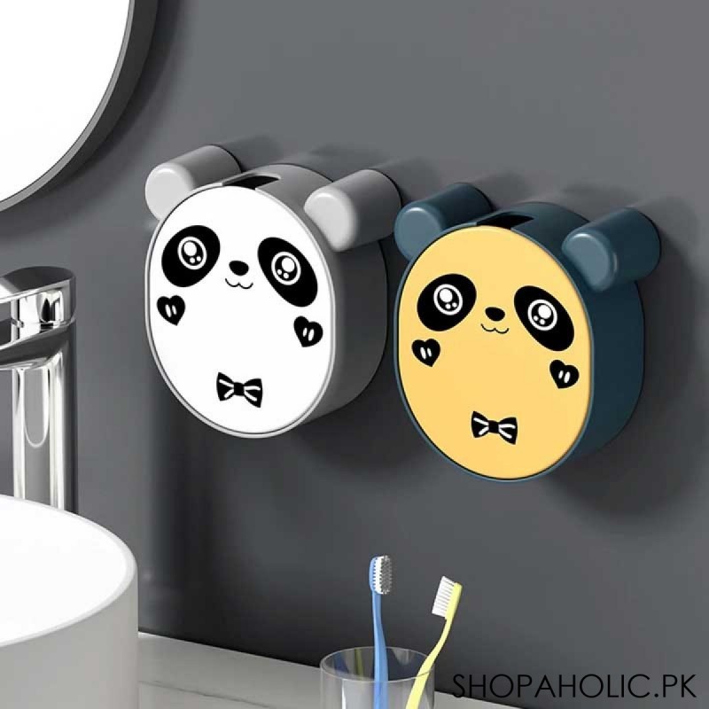 Wall Mounted Cute Panda Soap Box