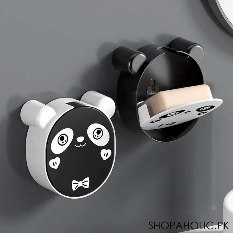 Wall Mounted Cute Panda Soap Box