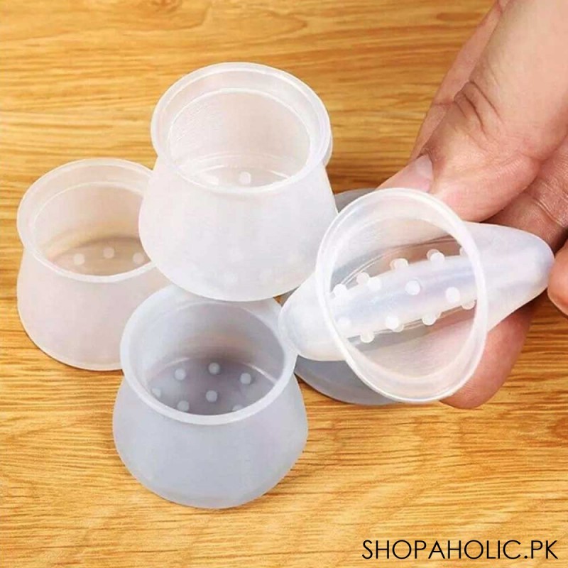 (Set of 4) Furniture Silicone Protection Cover