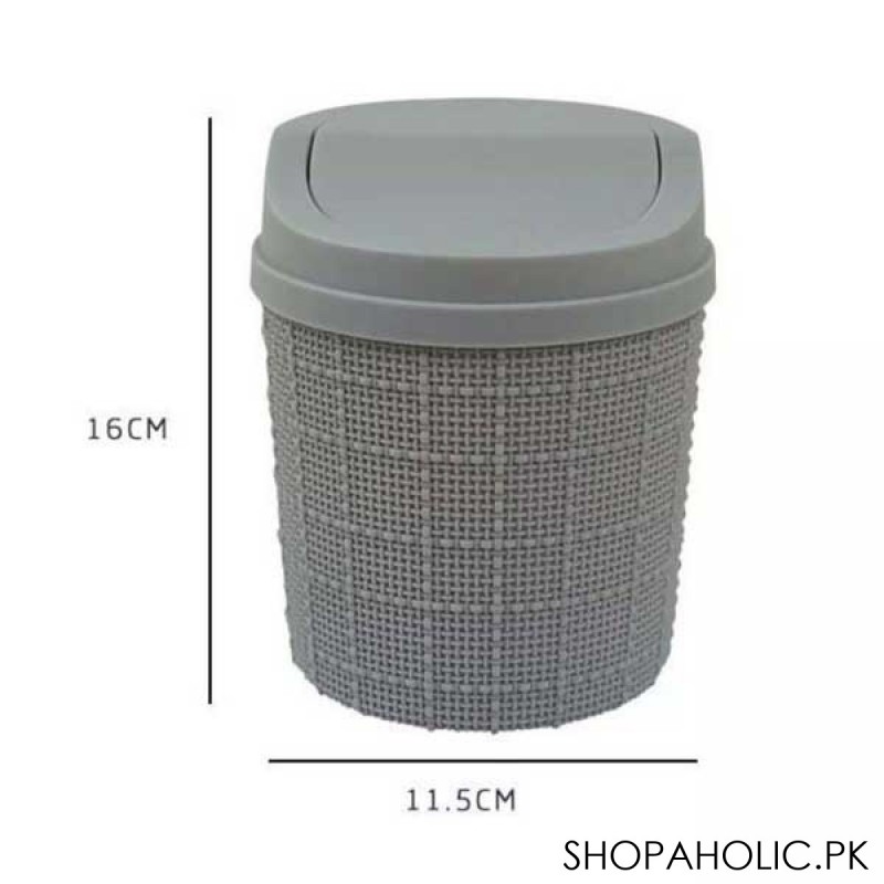 Mini Desktop Trash Can for Home and Office